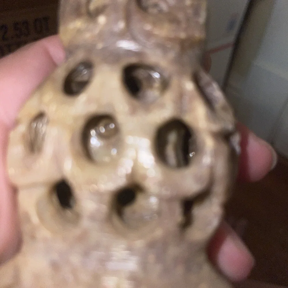 Owlet Inside‎ Owl Hand Carved Soapstone 3